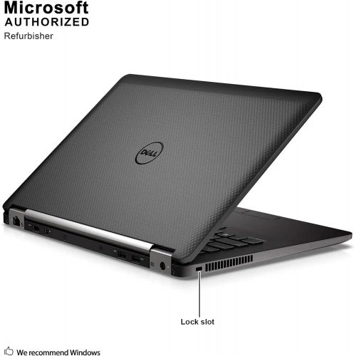  Amazon Renewed Dell Latitude E7470 High Performance Flagship Business Ultrabook PC, 14” QHD Touchscreen Intel i7 6600U 8GB DDR4 512GB SSD Backlit Keyboard Windows 10 Professional (Renewed)