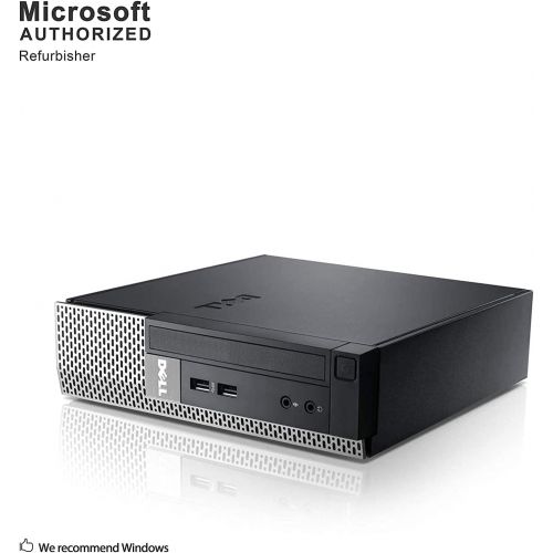  Amazon Renewed Dell Optiplex 9020 Ultra Small Tiny Desktop Micro Computer PC (Intel Core i7 4770S, 16GB Ram, 512GB Solid State SSD, WiFi, Bluetooth, HDMI Win 10 Pro (Renewed)