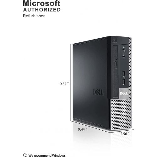  Amazon Renewed Dell Optiplex 9020 Ultra Small Tiny Desktop Micro Computer PC (Intel Core i7 4770S, 16GB Ram, 512GB Solid State SSD, WiFi, Bluetooth, HDMI Win 10 Pro (Renewed)