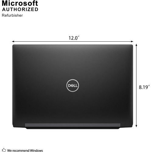  Amazon Renewed 2018 Dell Latitude 7390 13.3 inch FHD Laptop PC (Intel Quad Core i7 8650U, 16GB Ram, 512GB SSD, Camera, WiFi, Thunderbolt 3) Win 10 Pro (Renewed)