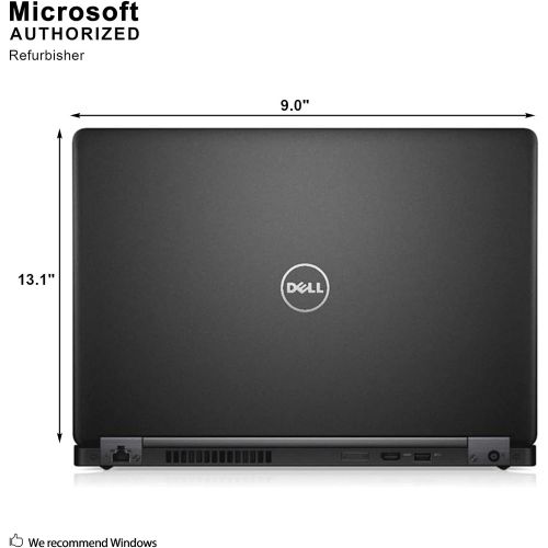  Amazon Renewed Dell Latitude 5480 Laptop, 14 Inch HD Anti Glare Non Touch Display, Intel Core 7th Generation i5 7300U, 8 GB DDR4, 256 GB SSD, Windows 10 Pro (Renewed)