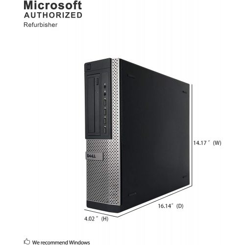  Amazon Renewed Dell Optiplex 7010 Business Desktop Computer (Intel Quad Core i5 3470 3.2GHz, 16GB RAM, 1T SSD, USB 3.0, DVDRW, Windows 10 Professional) (Renewed)