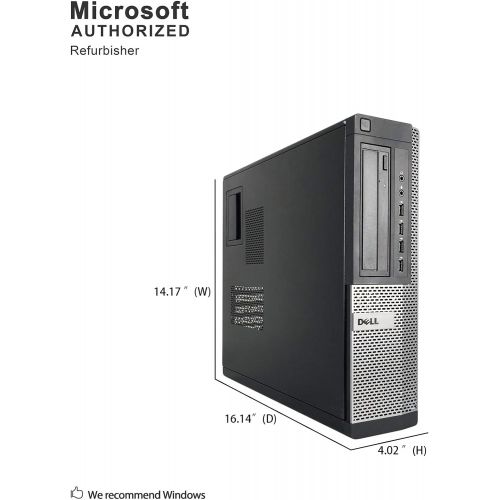  Amazon Renewed Dell Optiplex 7010 Business Desktop Computer (Intel Quad Core i5 3470 3.2GHz, 16GB RAM, 1T SSD, USB 3.0, DVDRW, Windows 10 Professional) (Renewed)