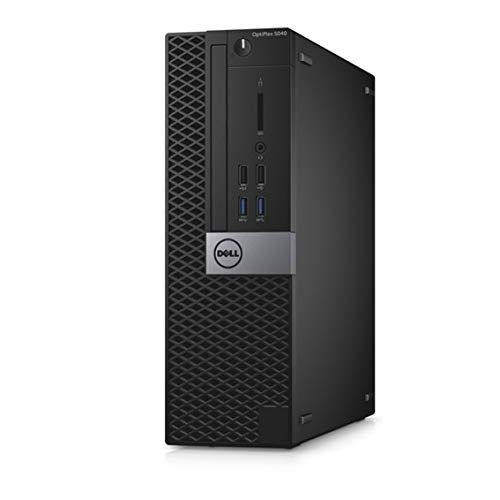  Amazon Renewed DELL 5040 SFF Small Form Factor Desktop Computer (Intel i3 6100 3.7GHz, 8GB DDR4 RAM, 128GB SSD, USB WiFi Adapter, HDMI, USB 3.0, Two Displayports, Windows 10 pro) (Renewed)