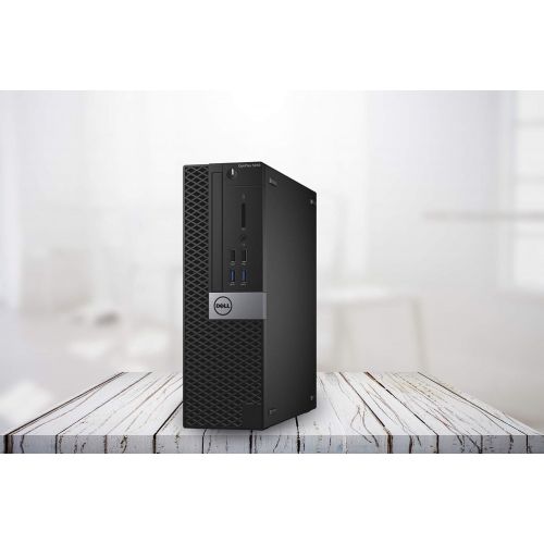  Amazon Renewed DELL 5040 SFF Small Form Factor Desktop Computer (Intel i3 6100 3.7GHz, 8GB DDR4 RAM, 128GB SSD, USB WiFi Adapter, HDMI, USB 3.0, Two Displayports, Windows 10 pro) (Renewed)