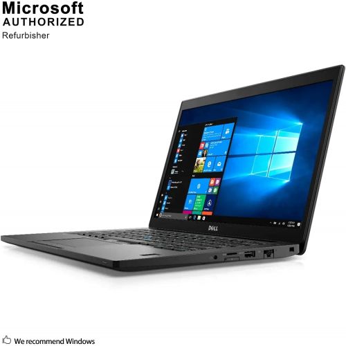  Amazon Renewed Latitude 7480 14 Business Notebook, 14 HD Anti Glare, Intel Core i5 6300U 2.4GHz Dual Core, 16GB DDR4, 256GB Solid State Drive, Webcam, Bluetooth, Windows 10Pro (Renewed)