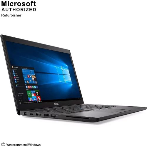  Amazon Renewed Latitude 7480 14 Business Notebook, 14 HD Anti Glare, Intel Core i5 6300U 2.4GHz Dual Core, 16GB DDR4, 256GB Solid State Drive, Webcam, Bluetooth, Windows 10Pro (Renewed)