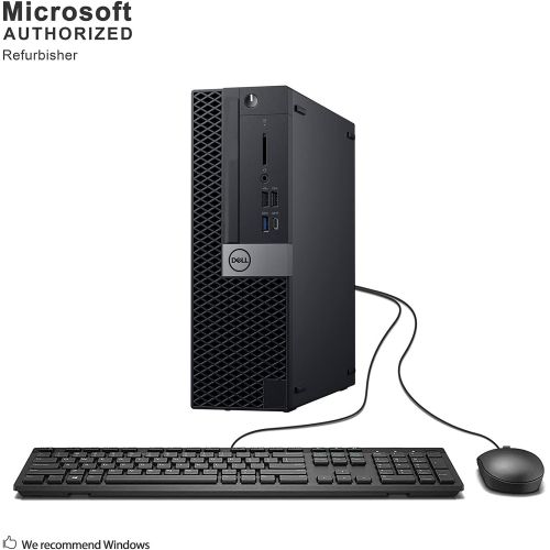  Amazon Renewed Dell Optiplex 7050 Small Form Factor Intel 6th Gen i5 6500 16GB 2666MHz DDR4 256GB Solid State Drive SSD Windows 10 Professional (Renewed)