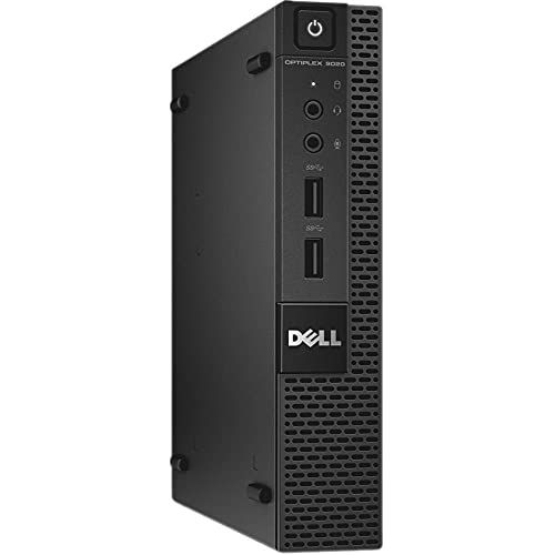  Amazon Renewed Dell Optiplex 9020 Ultra Small Tiny Desktop Micro Computer PC (Intel Core i5 4570T, 16GB Ram, 512GB Solid State SSD, WiFi, Bluetooth, HDMI Win 10 Pro (Renewed)