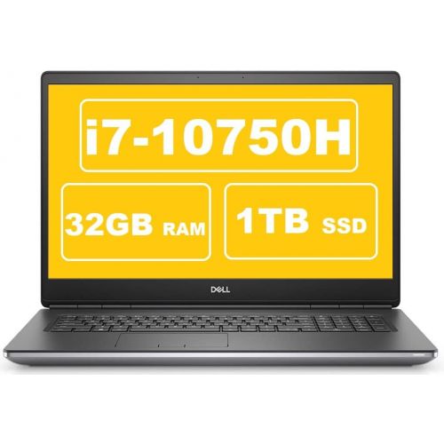  Amazon Renewed Dell 2021 Precision 7000 7750 17.3 inch FHD 1080p Mobile Workstation Business Laptop (Intel 6 Core i7 10750H, 32GB DDR4, 1TB SS Wi Fi 6, Thunderbolt 3, RJ 45, Windows 10 Pro (Renew