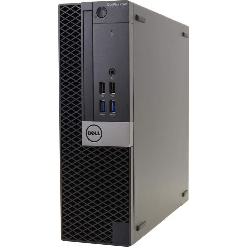  Amazon Renewed Dell 7040 Desktop Computer PC, i5 6500, 16GB RAM, 512GB SSD, Windows 10 Pro, New 23.6 Monitor, RGB Keyboard & Mouse, RGB Speakers, New 1080p Webcam, New 16GB Flash Drive, WiFi (Ren