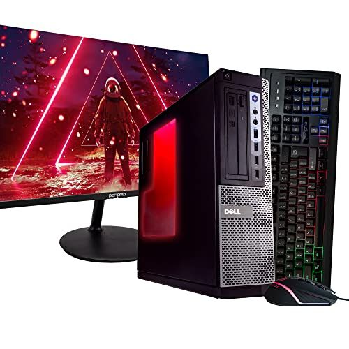  Amazon Renewed Dell Optiplex 7010 Desktop Computer PC, 4GB RAM, 500GB SSD Hard Drive, Windows 10 Home 64 Bit (Renewed)