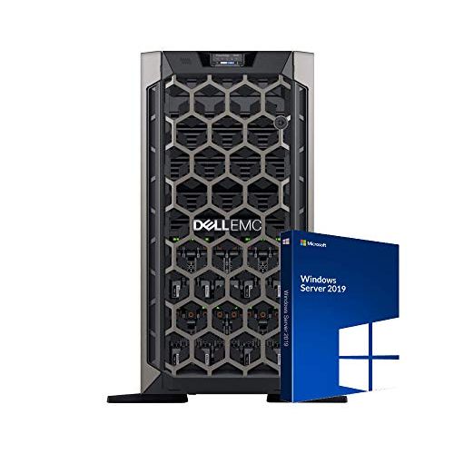  Amazon Renewed Dell PowerEdge T440 Tower Server with 2 Intel Silver 4110 CPUs, 128GB DDR4 RAM, 16TB 12Gb SAS HDDs, RAID, Windows 2019 (Renewed)