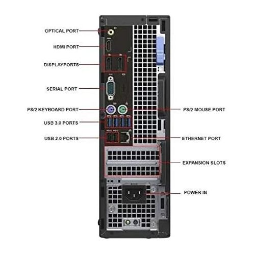  Amazon Renewed Dell OptiPlex 7040 Small Form Factor Intel Core i5 6500T 2.5GHz up to 3.1GHz 8GB 250GB SSD Win 10 Pro (Renewed)
