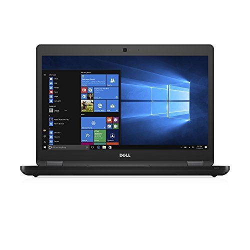  Amazon Renewed Dell Latitude E5480 14in HDF Intel Core i5 7200U, 8GB RAM, 256GB SSD, Black Windows 10 Professional (Renewed)