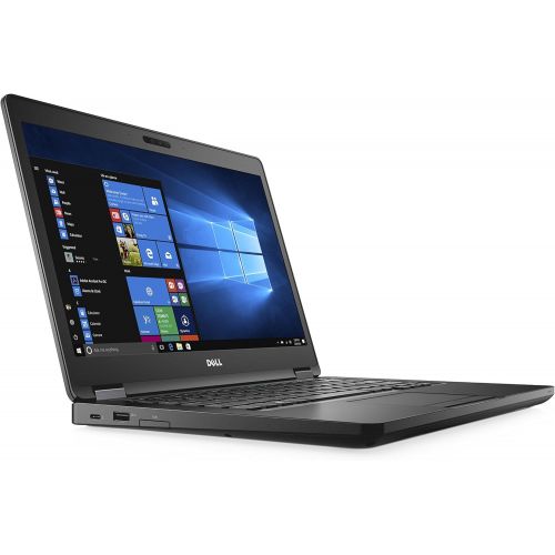  Amazon Renewed Dell Latitude E5480 14in HDF Intel Core i5 7200U, 8GB RAM, 256GB SSD, Black Windows 10 Professional (Renewed)