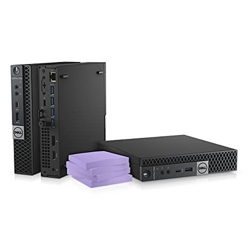  Amazon Renewed Dell OptiPlex 7070 Micro Desktop Computer 3.1Ghz Intel Core i5 8600T Six Core 256GB SSD 8GB DDR4 Win10 Pro (Renewed)