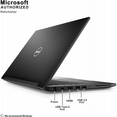  Amazon Renewed Dell Latitude 7480 14 Inch Business Laptop, Intel Core i7 7600U up to 3.9GHz, 16G DDR4, 512G SSD, HDMI, DP, Windows 10 Pro 64 Bit Multi Language Support English/French/Spanish(Rene