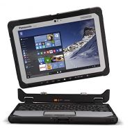 Amazon Renewed Panasonic Toughbook CF 20, 10.1 Multi Touch, 1920 x 1200, m5 6Y57@1.1GHz, 8GB, 256GB SSD, Wi Fi, Bluetooth, Dual Pass, Webcam, Rear Camera, Emissive Backlit Keyboard, Win 10 Pro, 4