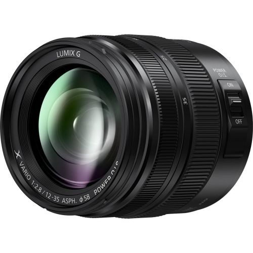  Amazon Renewed PANASONIC LUMIX G X VARIO II PROFESSIONAL LENS, 12-35MM, DUAL I.S. 2.0 WITH POWER OPTICAL I.S, MIRRORLESS MICRO FOUR THIRDS, H-HSA12035 (2017 Model - USA BLACK) (Renewed)