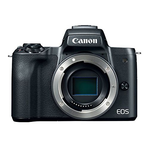  Amazon Renewed Canon Mirrorless Camera Body [EOS M50] with 4K Video, 24.1 Megapixel (APS-C) CMOS Sensor - Black (Renewed)
