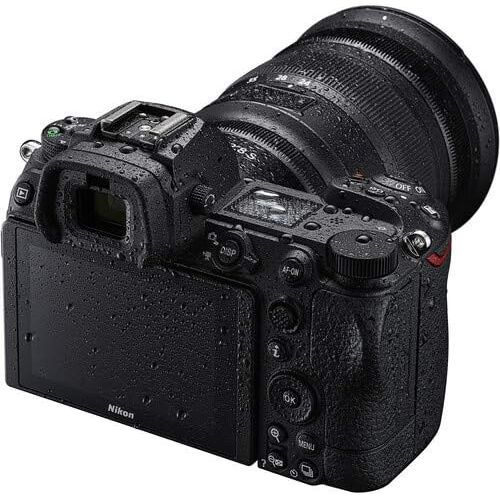  Amazon Renewed Nikon Z 6II Mirrorless Digital Camera 24.5MP with 24-70mm Lens (1663) + FTZ Mount + 4K Monitor + 64GB XQD Card + Mic + ENEL15c Battery + Corel Software + Case + More - Internationa