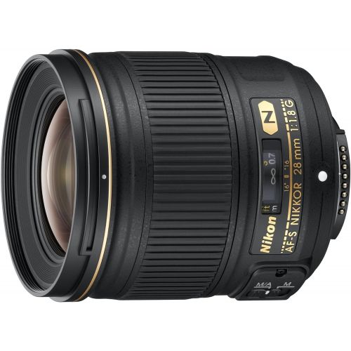  Amazon Renewed Nikon AF FX NIKKOR 28mm f/1.8G Compact Wide-angle Prime Lens with Auto Focus for Nikon DSLR Cameras (Renewed)