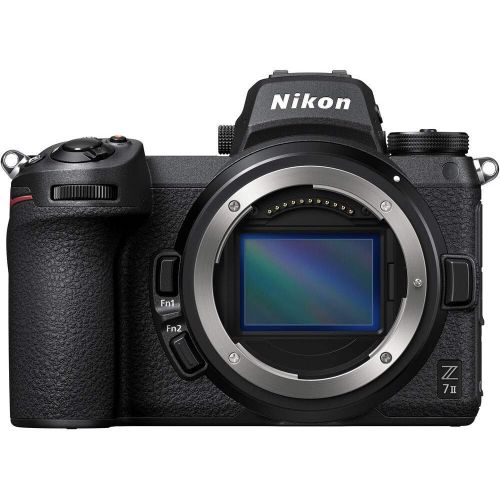  Amazon Renewed Nikon Z 7II Mirrorless Digital Camera 45.7MP (Body Only) (1653) + FTZ Mount + 64GB XQD Card + EN-EL15c + Corel Software + Case + Card Reader + Cleaning Set + More - International M