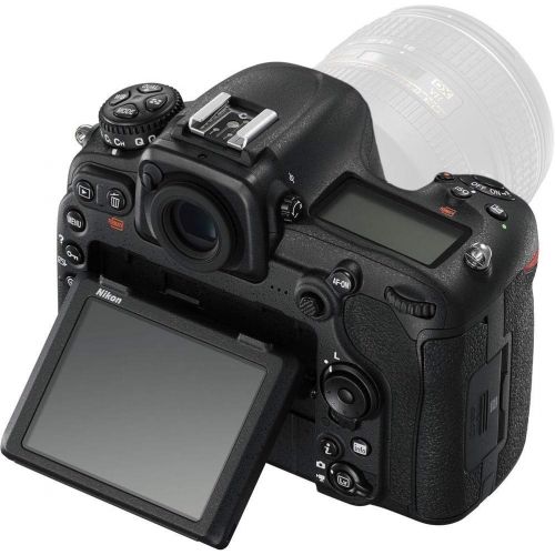  Amazon Renewed Nikon D500 DSLR Camera (Body Only) (1559) + Nikon 200-500mm Lens + 64GB Memory Card + Case + Corel Photo Software + 2 x EN-EL 15 Battery + Card Reader + LED Light + HDMI Cable + Mo