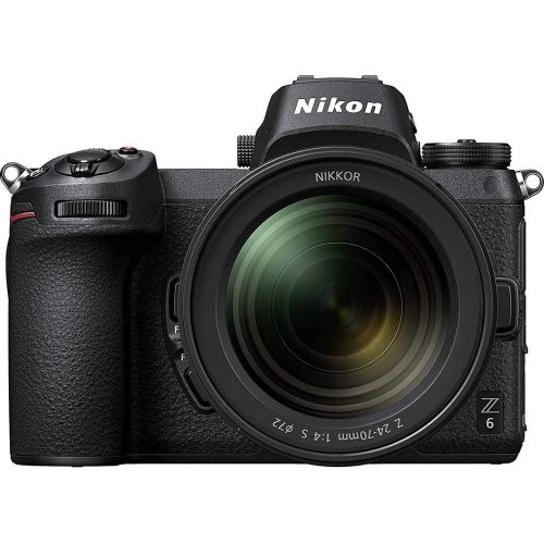  Amazon Renewed Nikon 1598B Z6 24.5MP FX-Format 4K Mirrorless Camera with NIKKOR Z 24-70mm f/4 S Lens - (Renewed)