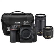 Amazon Renewed Nikon D7500 20.9MP DX-Format 4K Ultra HD Digital SLR Camera (Body Only) with Perfect Lens Kit - (Renewed) Includes 18-55mm f/3.5-5.6G + 7 0-300mm f/4.5-6.3G + Deluxe DSLR Camera Ca