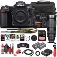 Amazon Renewed Nikon D500 DSLR Camera (Body Only) (1559) + Nikon 200-500mm Lens + 64GB Memory Card + Case + Corel Photo Software + EN-EL 15 Battery + Card Reader + HDMI Cable + Deluxe Cleaning Se