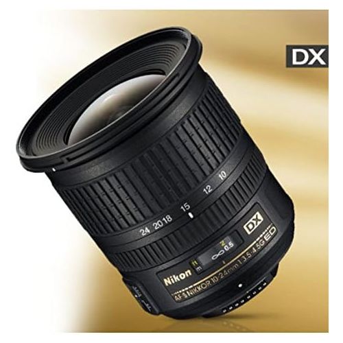  Amazon Renewed Nikon 10-24mm f/3.5-4.5 G DX AF-S ED Zoom-Nikkor Lens (Renewed)