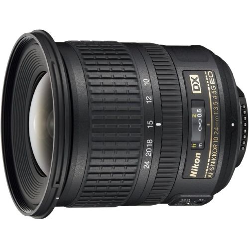  Amazon Renewed Nikon 10-24mm f/3.5-4.5 G DX AF-S ED Zoom-Nikkor Lens (Renewed)