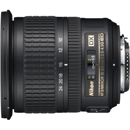  Amazon Renewed Nikon 10-24mm f/3.5-4.5 G DX AF-S ED Zoom-Nikkor Lens (Renewed)