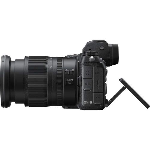  Amazon Renewed Nikon Z 7II Mirrorless Digital Camera 45.7MP with 24-70mm Lens (1656) + FTZ Mount + 4K Monitor + 64GB XQD Card + Pro Mic + EN-EL15c + Corel Software + Case + More - International M