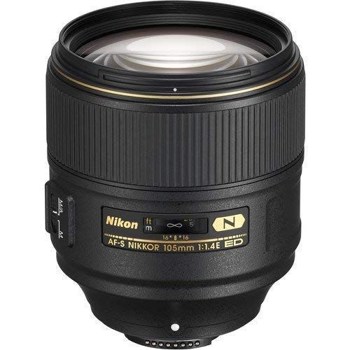  Amazon Renewed Nikon AF-S FX NIKKOR 105mm f/1.4 ED Lens with Auto Focus for Nikon DSLR Cameras (Certified Refurbished)