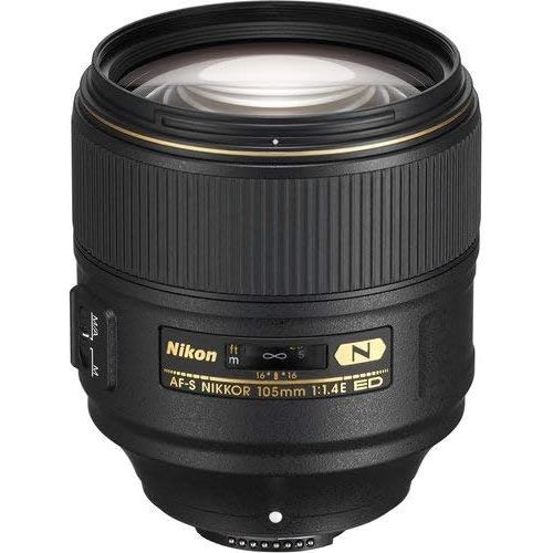  Amazon Renewed Nikon AF-S FX NIKKOR 105mm f/1.4 ED Lens with Auto Focus for Nikon DSLR Cameras (Certified Refurbished)