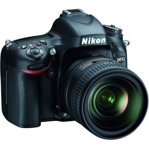  Amazon Renewed Nikon D610 24.3 MP CMOS FX-Format Digital SLR Camera with 24-85mm f/3.5-4.5G ED VR Auto Focus-S Nikkor Lens (Renewed)