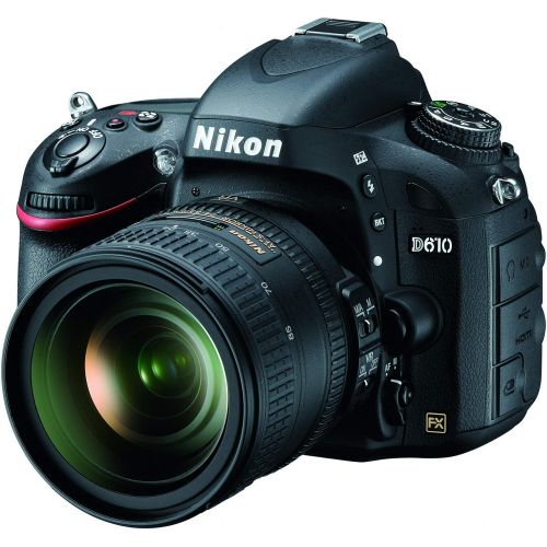  Amazon Renewed Nikon D610 24.3 MP CMOS FX-Format Digital SLR Camera with 24-85mm f/3.5-4.5G ED VR Auto Focus-S Nikkor Lens (Renewed)