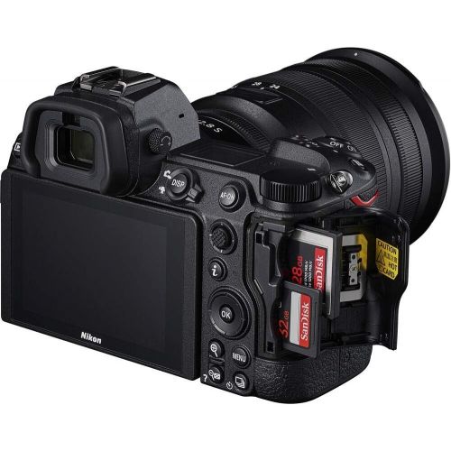  Amazon Renewed Nikon Z 7II Mirrorless Digital Camera 45.7MP with 24-70mm f/4 Lens (1656) + 64GB XQD Card + Corel Photo Software + Case + Color Filter Kit + Telephoto Lens + More - International M