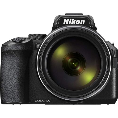 Amazon Renewed Nikon COOLPIX P950 Digital Camera (26532) + 4K Monitor + Pro Headphones + Pro Mic + 2 x 64GB Memory Card + Case + Corel Photo Software + Pro Tripod + 3 x EN-EL 20 Battery + CardRea