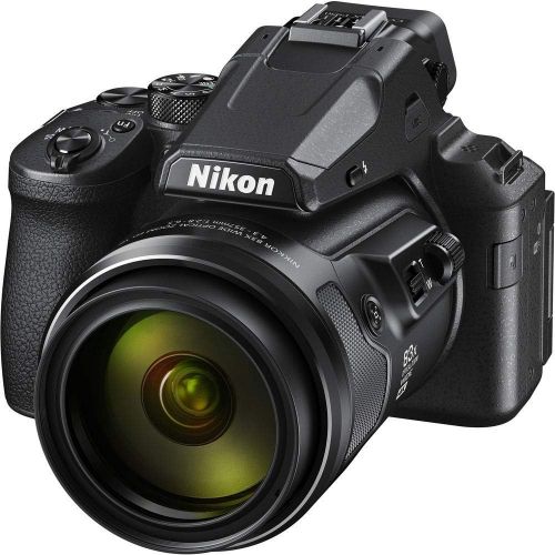  Amazon Renewed Nikon COOLPIX P950 Digital Camera (26532) + 4K Monitor + Pro Headphones + Pro Mic + 2 x 64GB Memory Card + Case + Corel Photo Software + Pro Tripod + 3 x EN-EL 20 Battery + CardRea