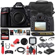 Amazon Renewed Nikon D780 DSLR Camera (Body Only) (1618) + 64GB Memory Card + Case + Corel Photo Software + 2 x ENEL 15 Battery + LED Light + HDMI Cable + Cleaning Set + Tripod + More (Internatio