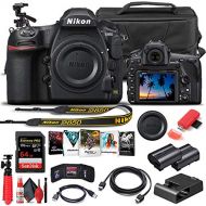 Amazon Renewed Nikon D850 DSLR Camera (Body Only) (1585) + 64GB Memory Card + Case + Corel Photo Software + EN-EL 15 Battery + HDMI Cable + Cleaning Set + Flex Tripod + More (International Model)