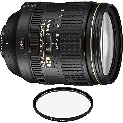  Amazon Renewed Nikon AF-S NIKKOR 24-120mm f/4G ED VR Lens with Pro Filter (Renewed)