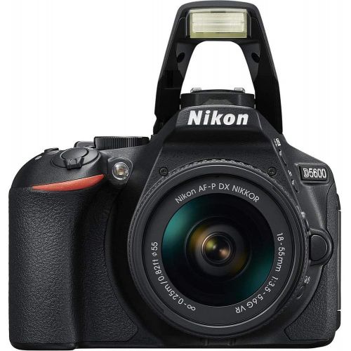  Amazon Renewed Nikon D5600 DSLR Camera with 18-55mm Lens (1576) + 64GB Card + Case + Corel Photo Software + EN-EL14A Battery + HDMI Cable + Cleaning Set + Flex Tripod + Memory Wallet (Internation
