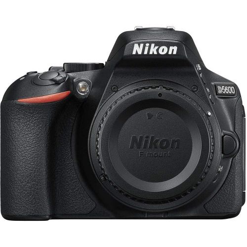  Amazon Renewed Nikon D5600 DSLR Camera with 18-55mm Lens (1576) + 64GB Card + Case + Corel Photo Software + EN-EL14A Battery + HDMI Cable + Cleaning Set + Flex Tripod + Memory Wallet (Internation