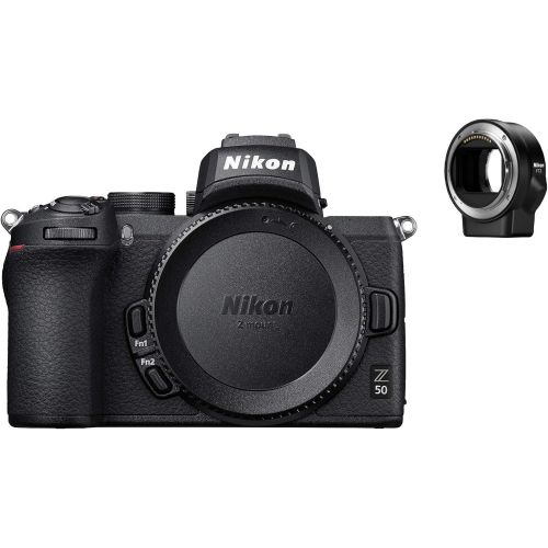  Amazon Renewed Nikon Z50 + FTZ Mirrorless Camera Kit VOA050K003 (Renewed)