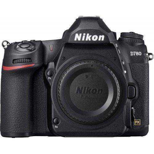  Amazon Renewed Nikon D780 24.5 MP Full Frame DSLR Camera (1618) - Video Bundle - with Sandisk Extreme Pro 64GB Card + Rode Mic + 4K Screen + Sony Headphones + ENEL15 Battery + Nikon Case + More (